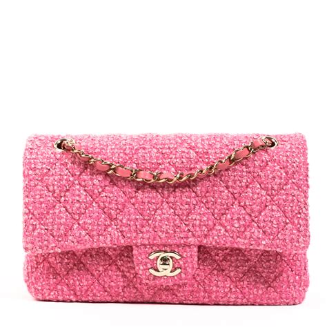 chanel pink classic flap|Chanel classic flap bag vintage.